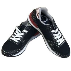 INKKAS Women’s Blue Liberty Joggers Size 6 Patriot American Flag Low Top Sneaker